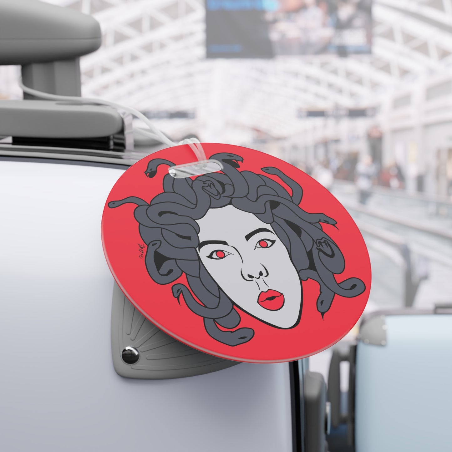 Medusa Luggage Tags