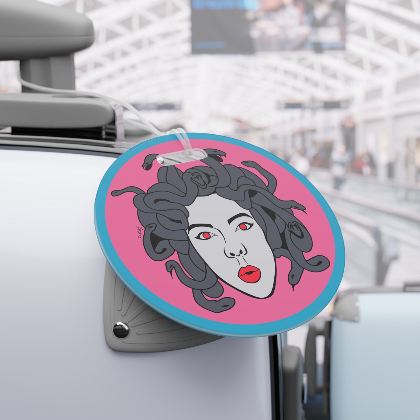 Medusa Luggage Tags