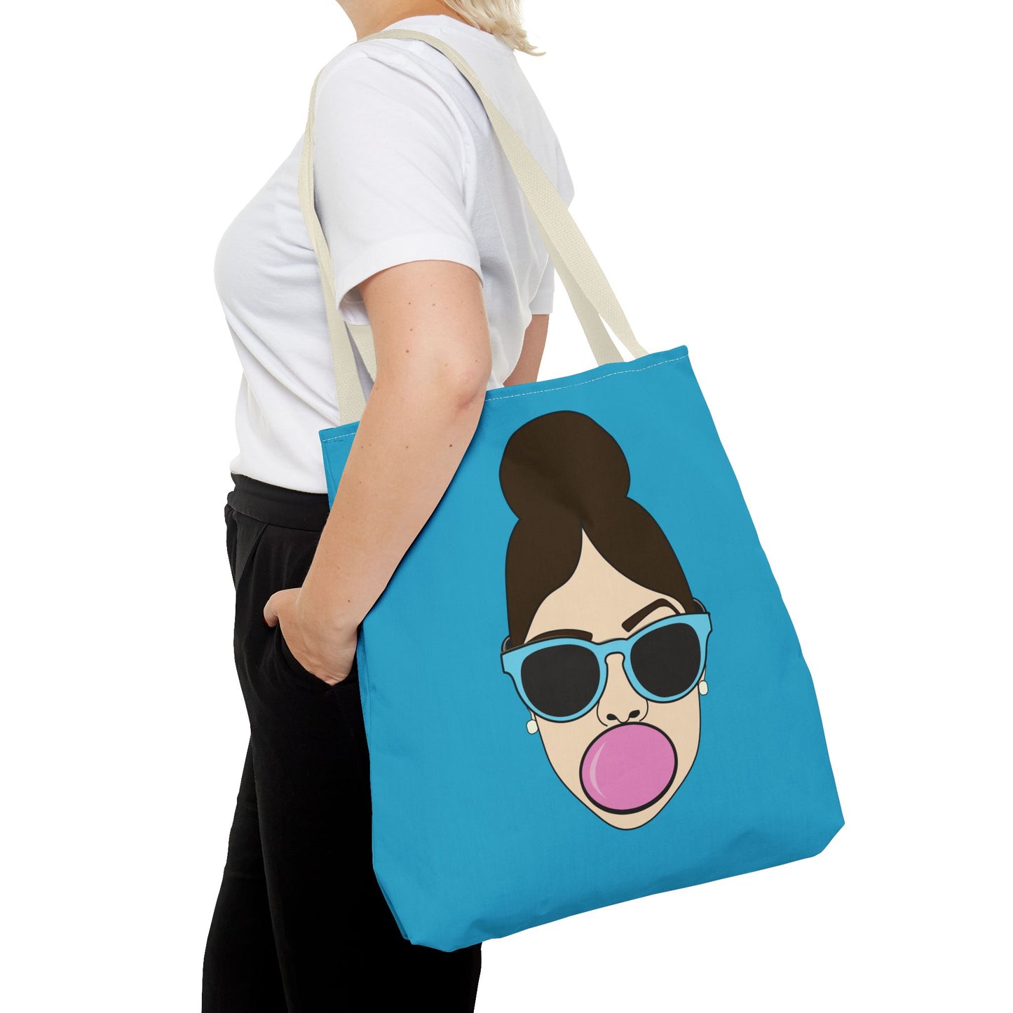 Bubblegum Girl Tote Bag