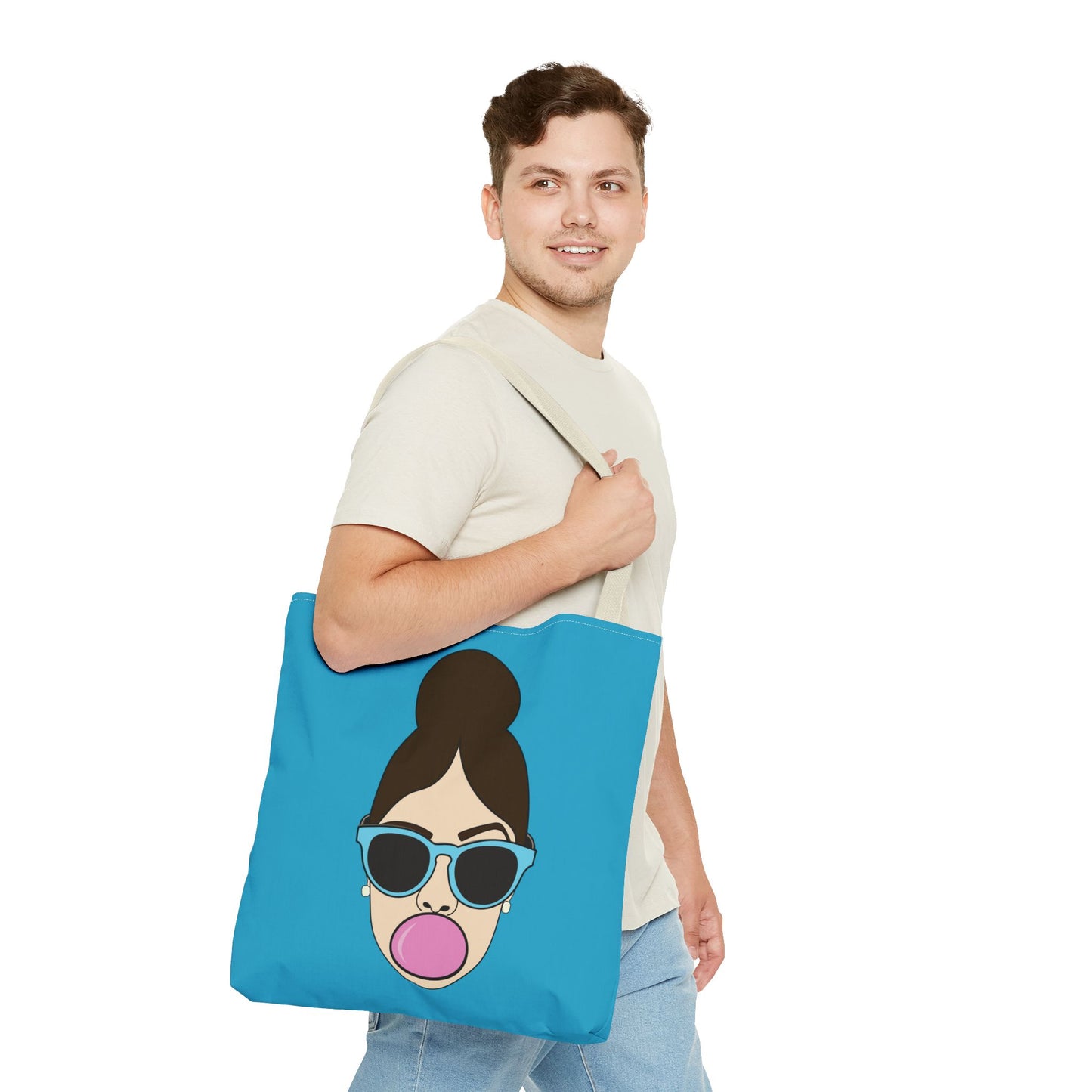 Bubblegum Girl Tote Bag