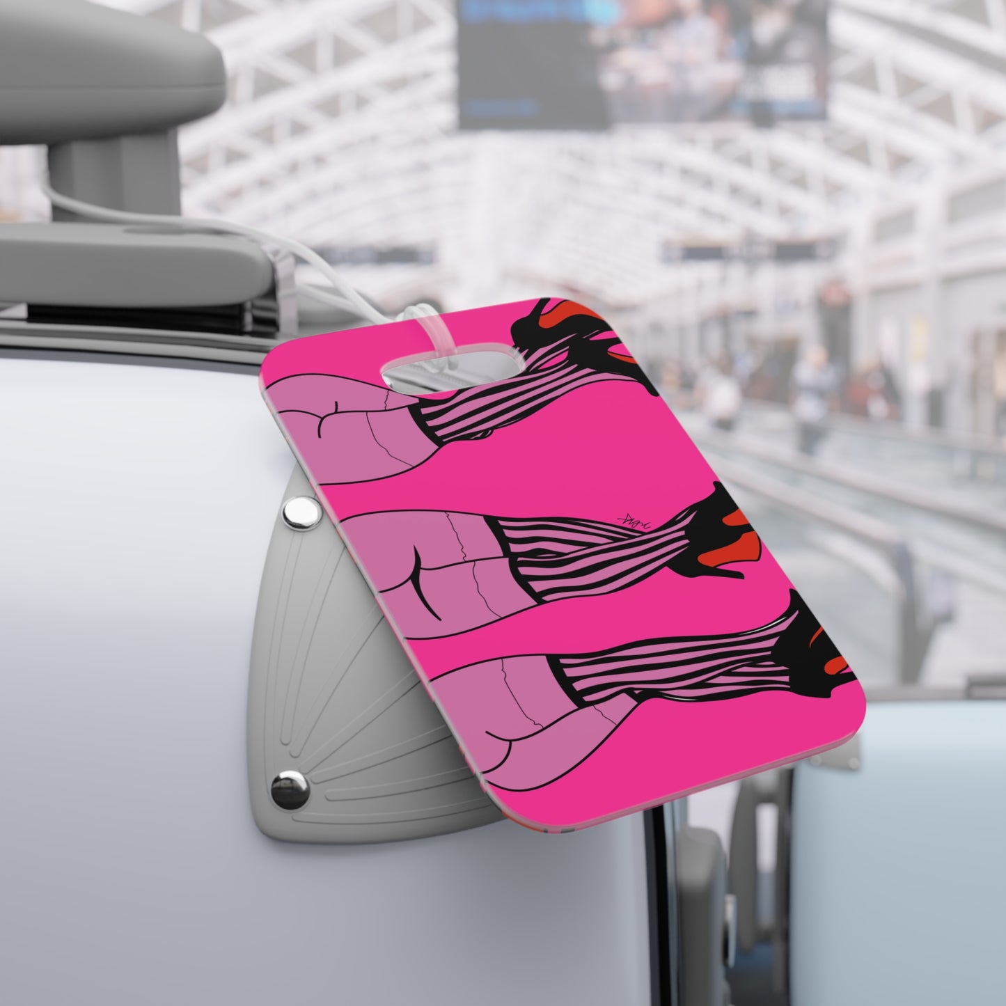 Burlesque Luggage Tags