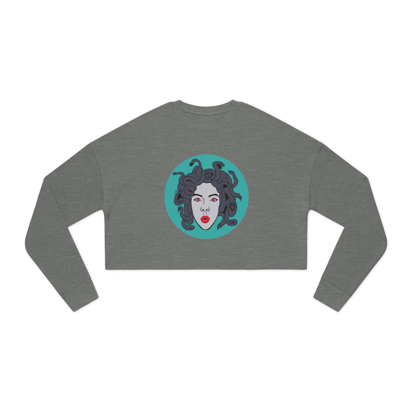 Medusa Women's Cropped Sweatshirt