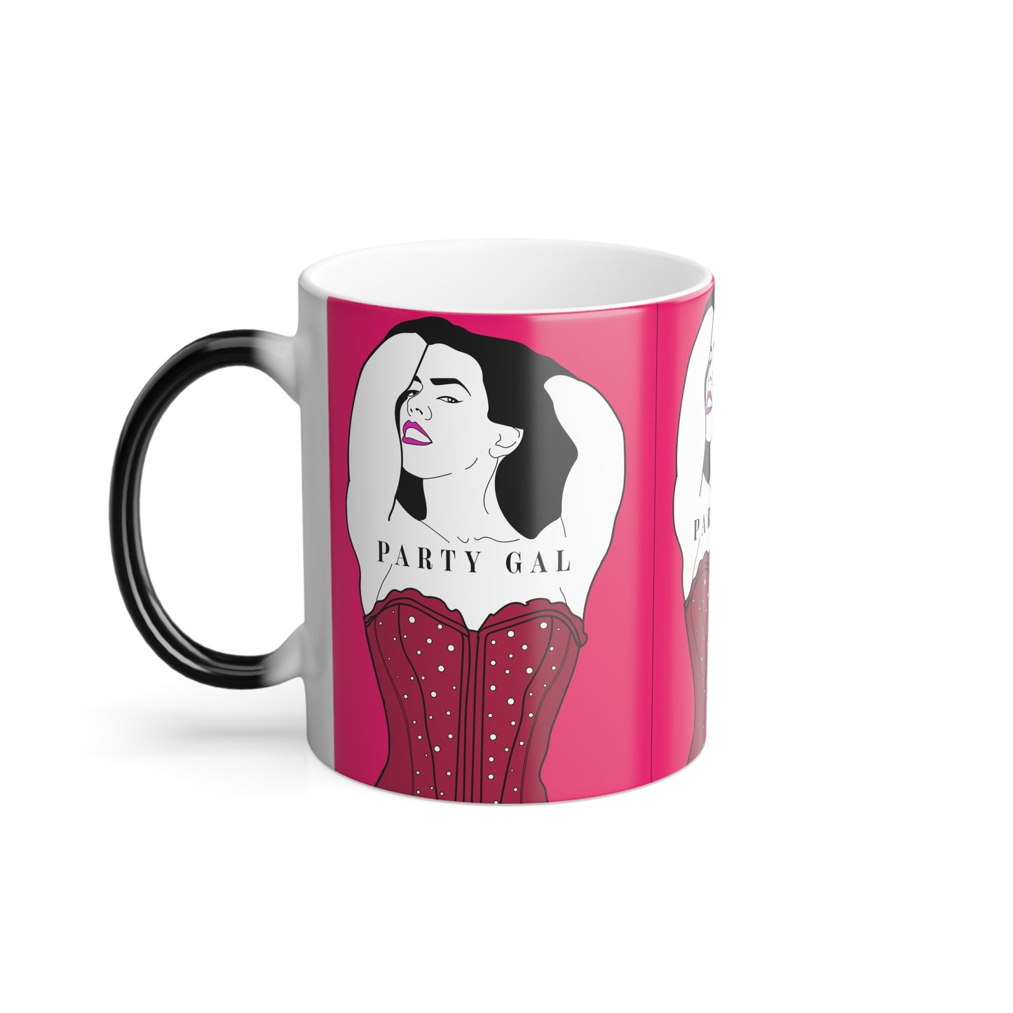 Party Gal Color Morphing Mug, 11oz