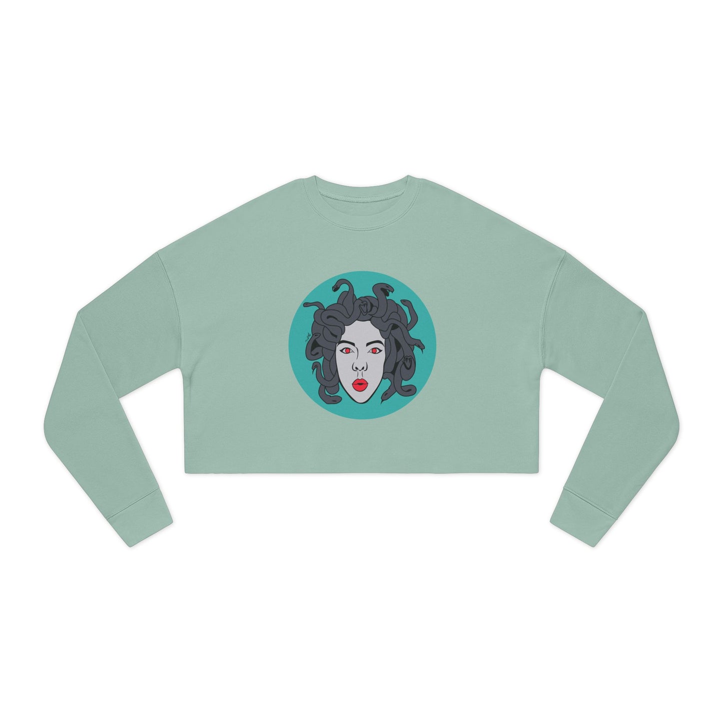 Medusa Women's Cropped Sweatshirt