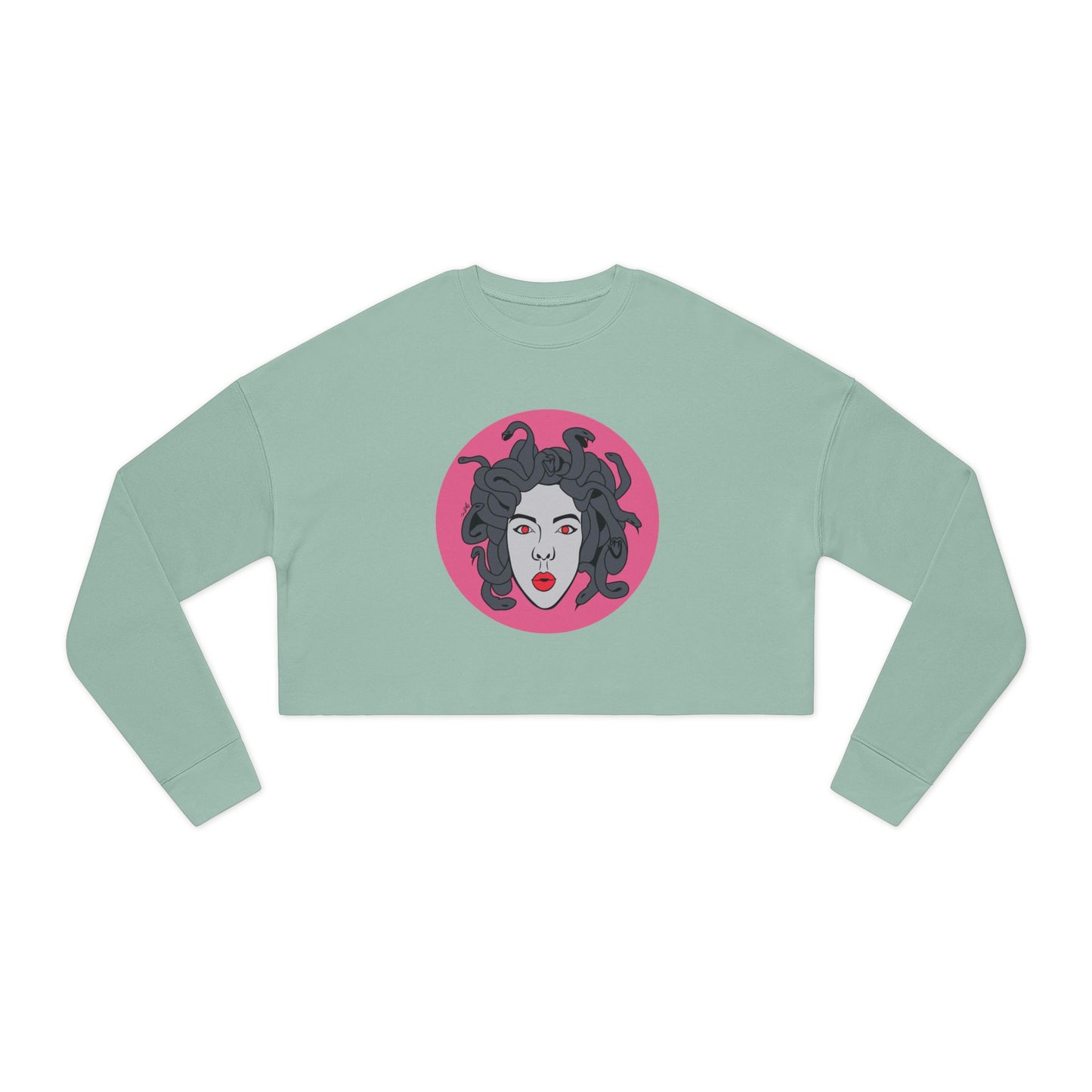 Medusa Cropped Sweatshirt