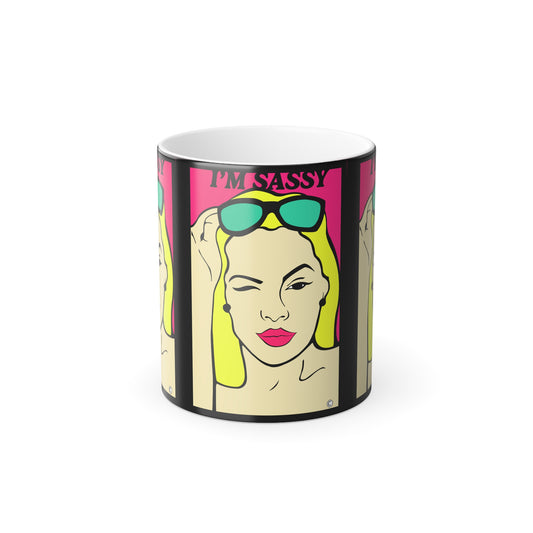 I'm Sassy Color Morphing Mug, 11oz