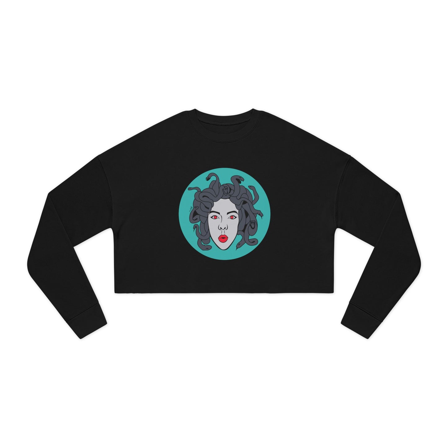 Medusa Women's Cropped Sweatshirt