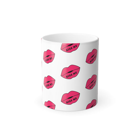 Kiss Me Color Morphing Mug, 11oz