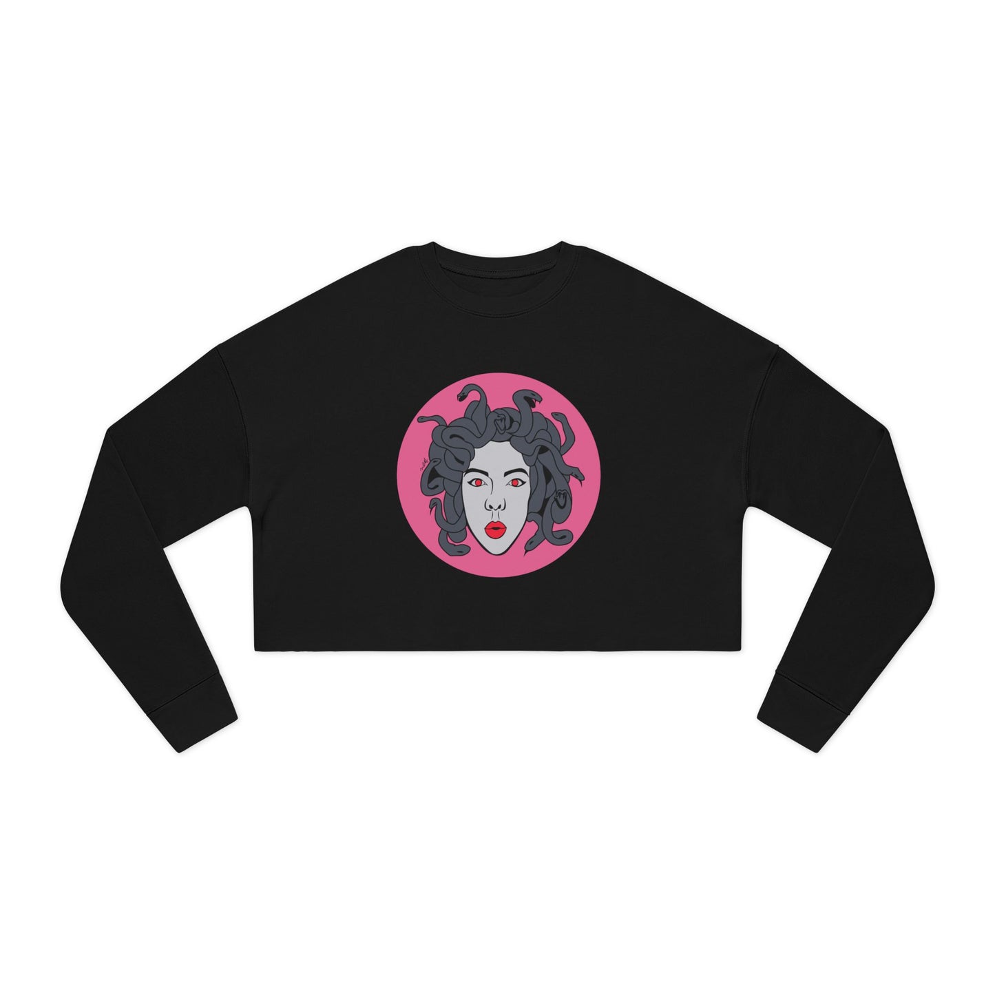 Medusa Cropped Sweatshirt