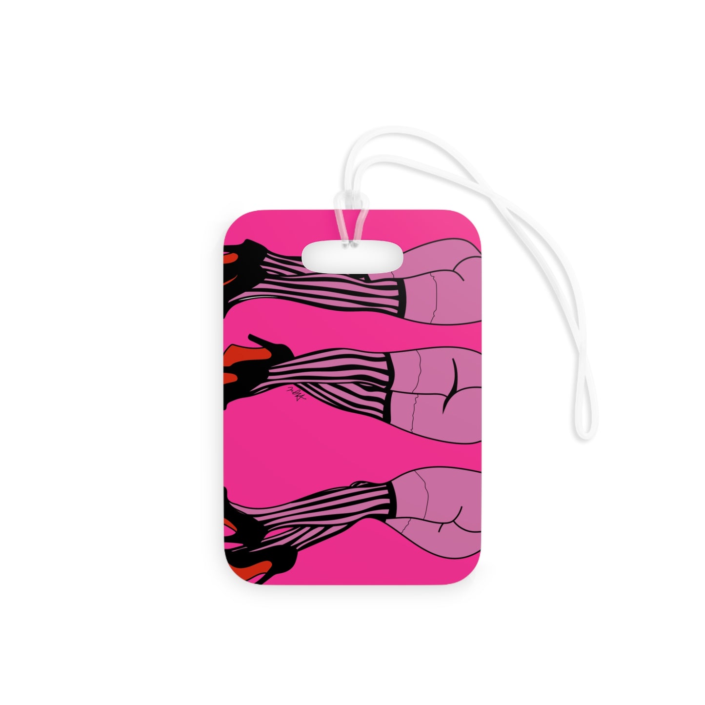 Burlesque Luggage Tags